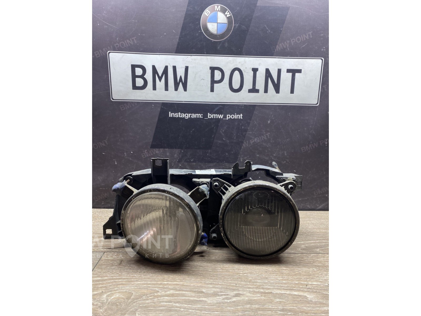 Фара BMW E34  ліва галогенна